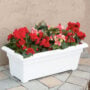 Countryside Patio Planter 27″ – White